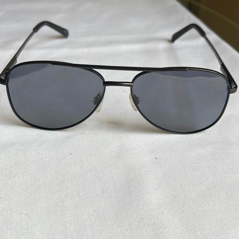 LE SPECS POLARIZED KINGDOM 1702079 60 14 145 Black metal Aviators, black lens